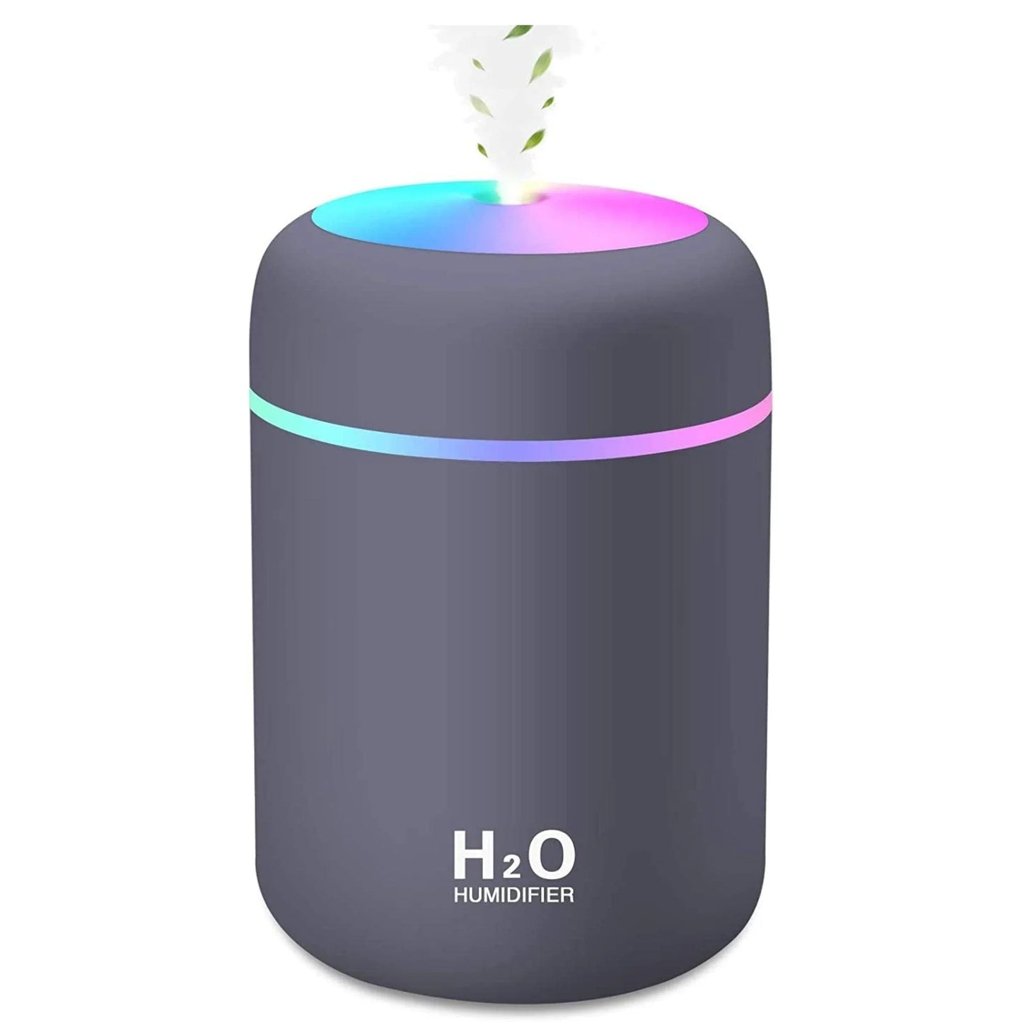Mini USB Aromatherapy Diffuser & Humidifier — 300ml, LED Night Light, Quiet