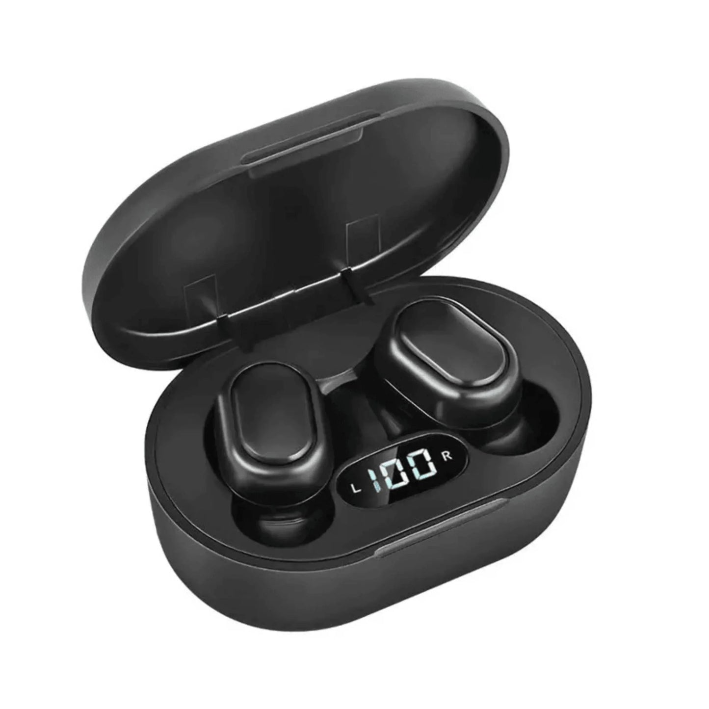 TWS Bluetooth Earbuds — One-Step Pairing, LED Battery Display, HiFi Sound