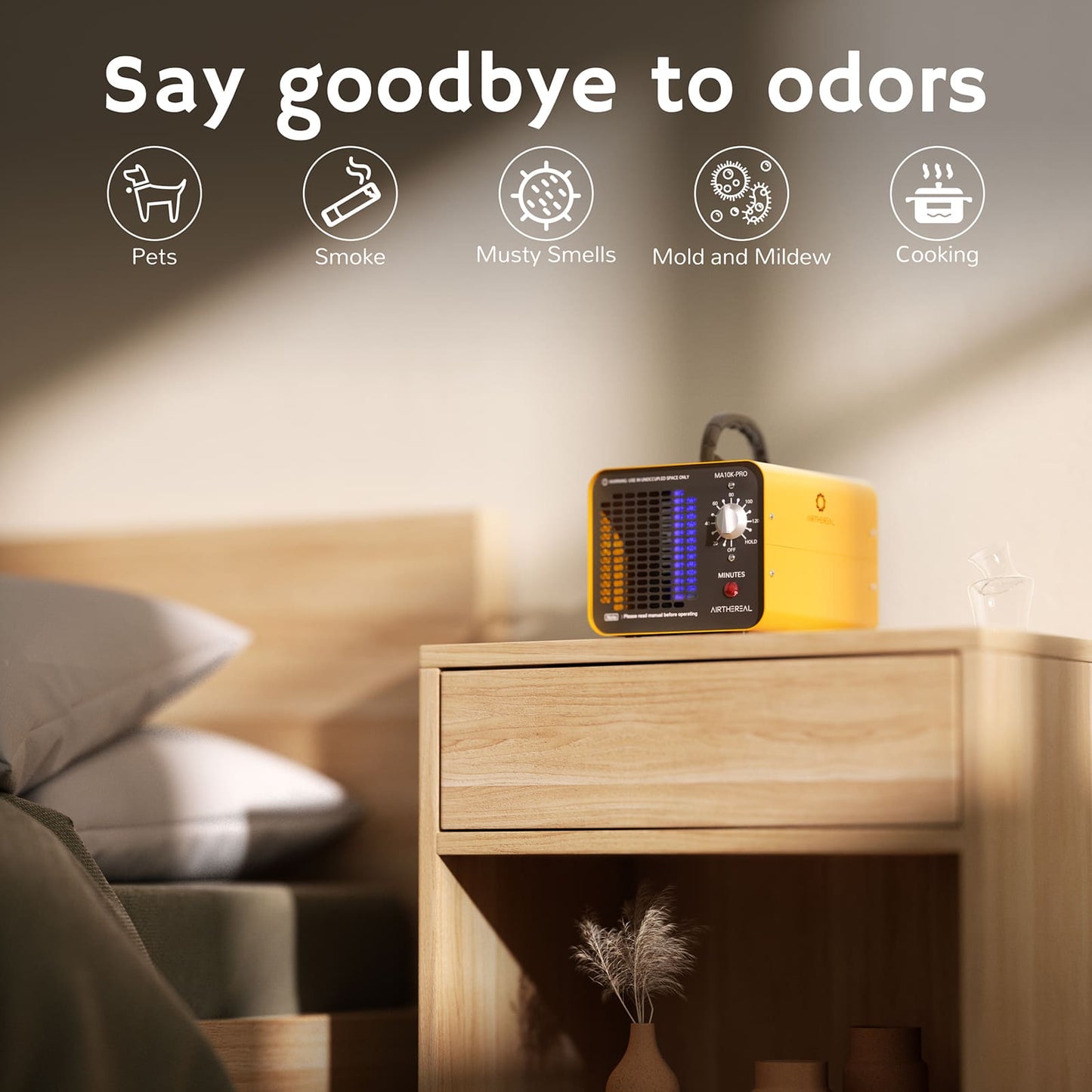 MA10K-PRO Commercial Ozone Generator — Air & Water Purifier