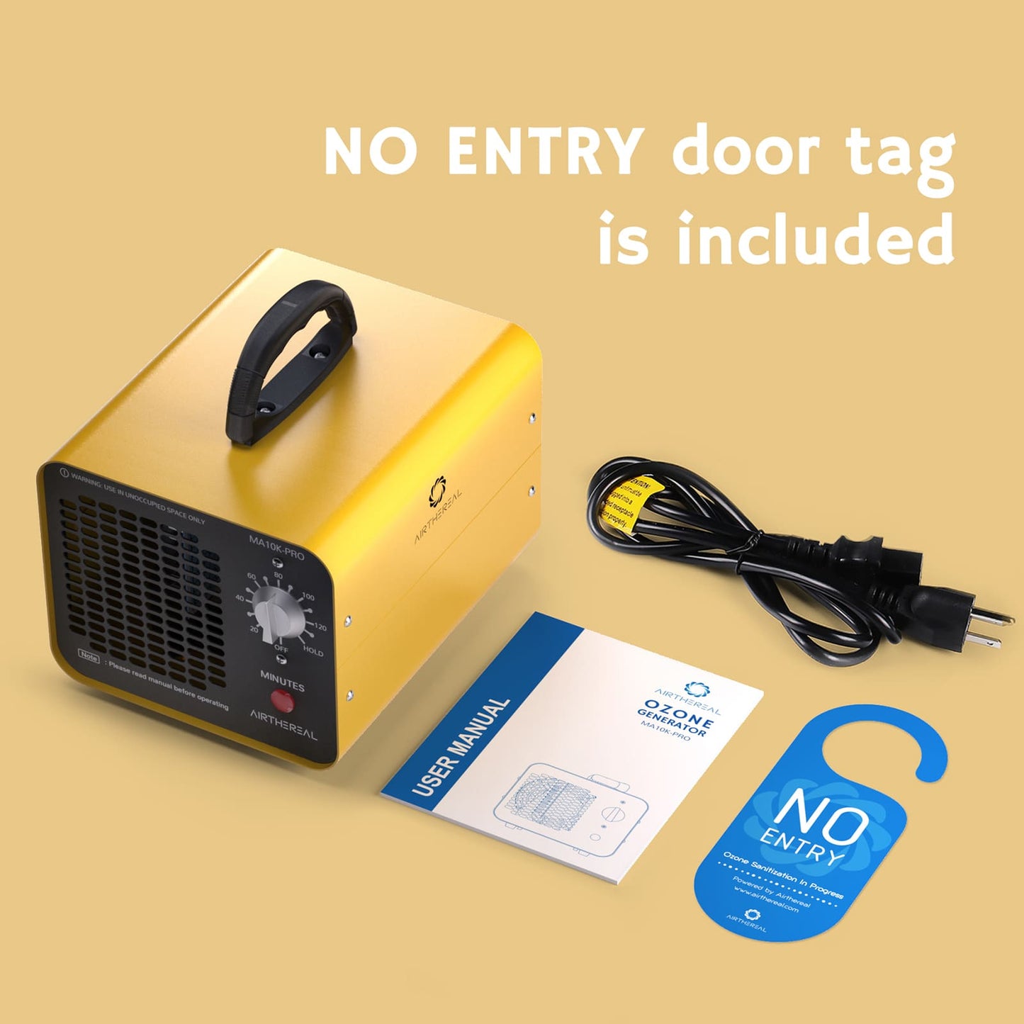 MA10K-PRO Commercial Ozone Generator — Air & Water Purifier