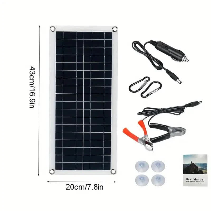 10W Solar Panel 18V Solar Cell 60A&100A Controller Solar Panels