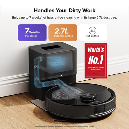 Roborock Q10 S5+ Robot Vacuum and Mop with Auto-Empty Dock