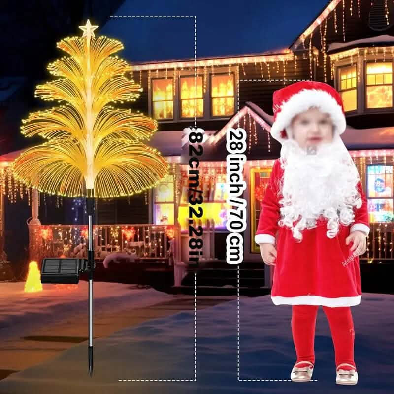 2-Pack: 7 Color-Changing LED Solar Jellyfish Lights