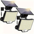 2-Pieces: 106 LED Solar Security Outdooor Lights