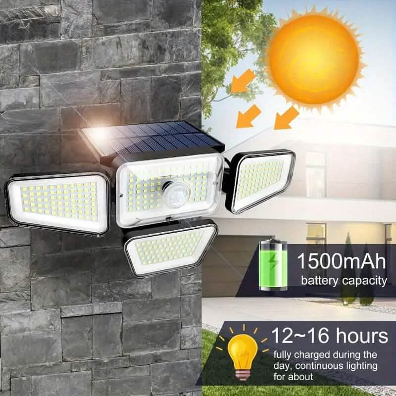 270 LED Solar Garden Outdoor Lights