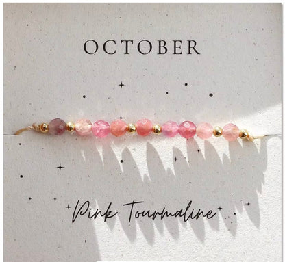 Crystal Birthstone Bracelet