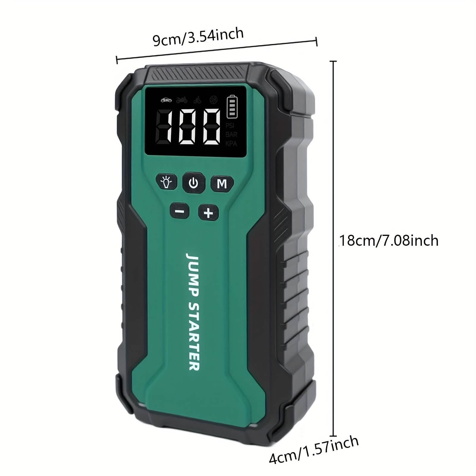 7-in-1 Emergency Car Power Supply Starter & Air Pump