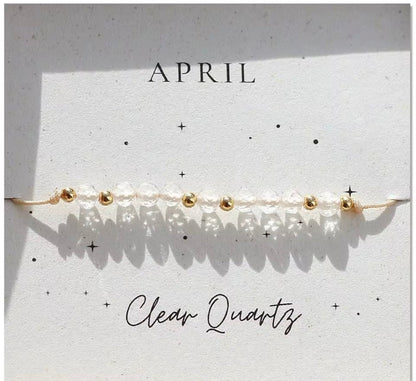Crystal Birthstone Bracelet