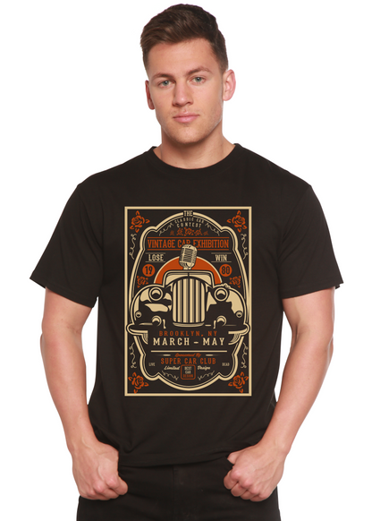 Vintage Car Spun Bamboo® Men's Bamboo Viscose/Organic Cotton Short Sleeve Graphic T-Shirt