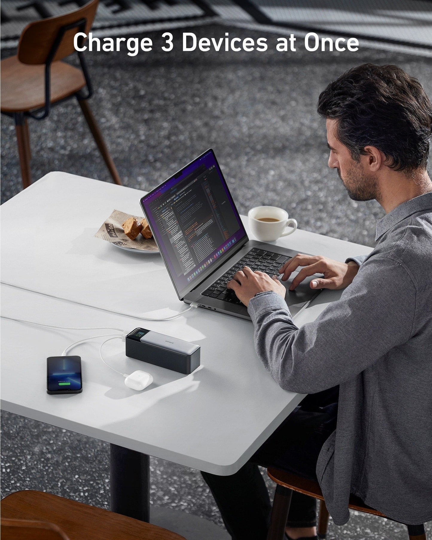 Anker 737 Power Bank (PowerCore 24K) — 140W, 24,000mAh