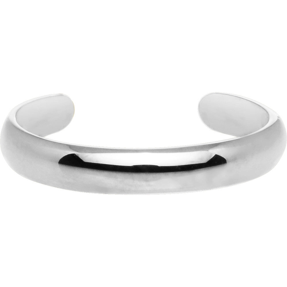10k White Gold Band Toe Ring