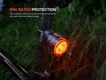 Luz trasera de bicicleta Fenix BC06R Smart-Brake - Detección automática de frenado