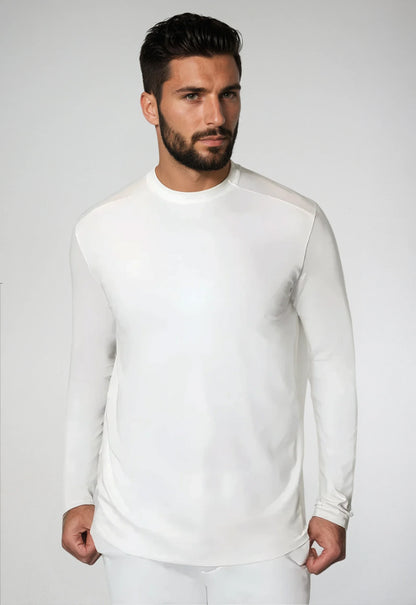 Buki Cinqo Long Sleeve Tech Tee - White