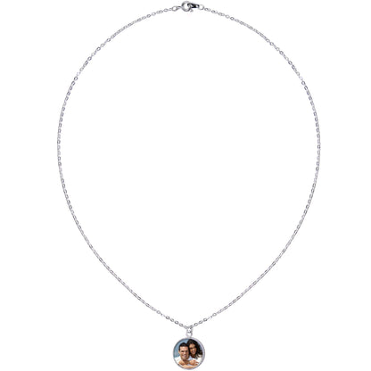 Custom Full Color Photo Pendant Necklace