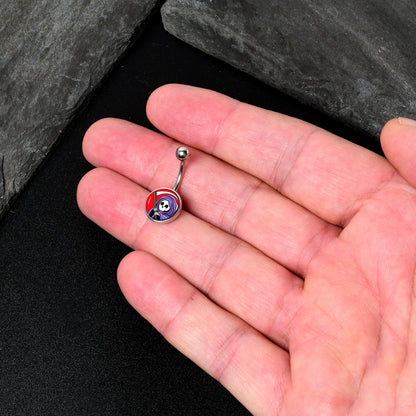 Grim Reaper Belly Ring by Onyx O