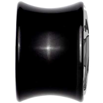 Donkey Smart Ass Black Acrylic Saddle Plug Set by Onyx O