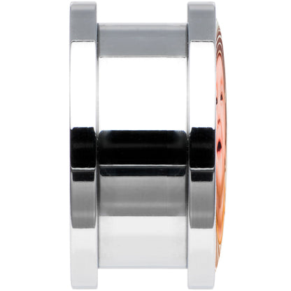 Stainless Steel Custom Photo Screw Fit Plug - buy 2 for a pair