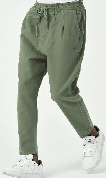 QL Relaxed Chinos Urban Classik in Almond Green