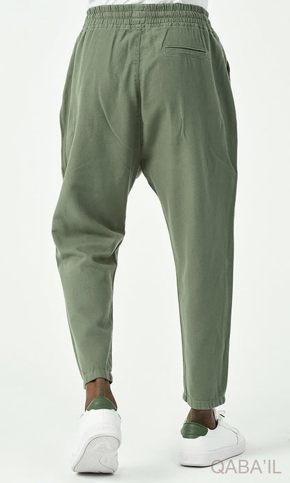 QL Relaxed Chinos Urban Classik in Almond Green
