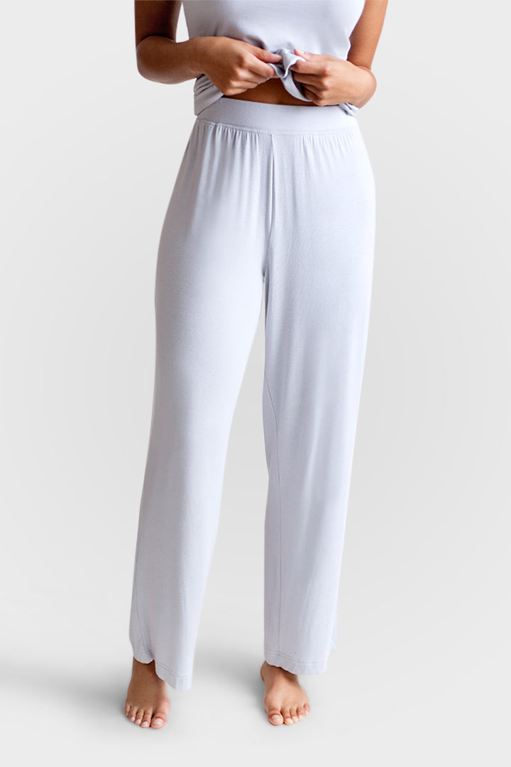 Collagen Lounge Pant - Pearl Grey