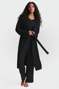 Collagen Lounge Robe - Black