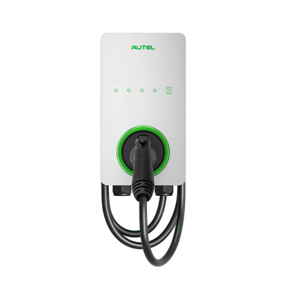 Cargador doméstico Autel AC Lite para vehículos eléctricos — 50 A, 12 kW, Wi-Fi, Bluetooth, cable de 7,6 m