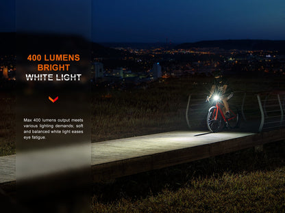 Fenix BC15R Luz Delantera Recargable Ligera para Bicicleta