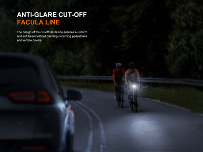 Luz de carretera de alto rendimiento Fenix BC22R — 1400 lúmenes, 41 horas de autonomía