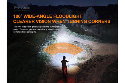 Fenix BC26R LED Bike Light — 1600 Lumens, IP68, 65-Hour Runtime
