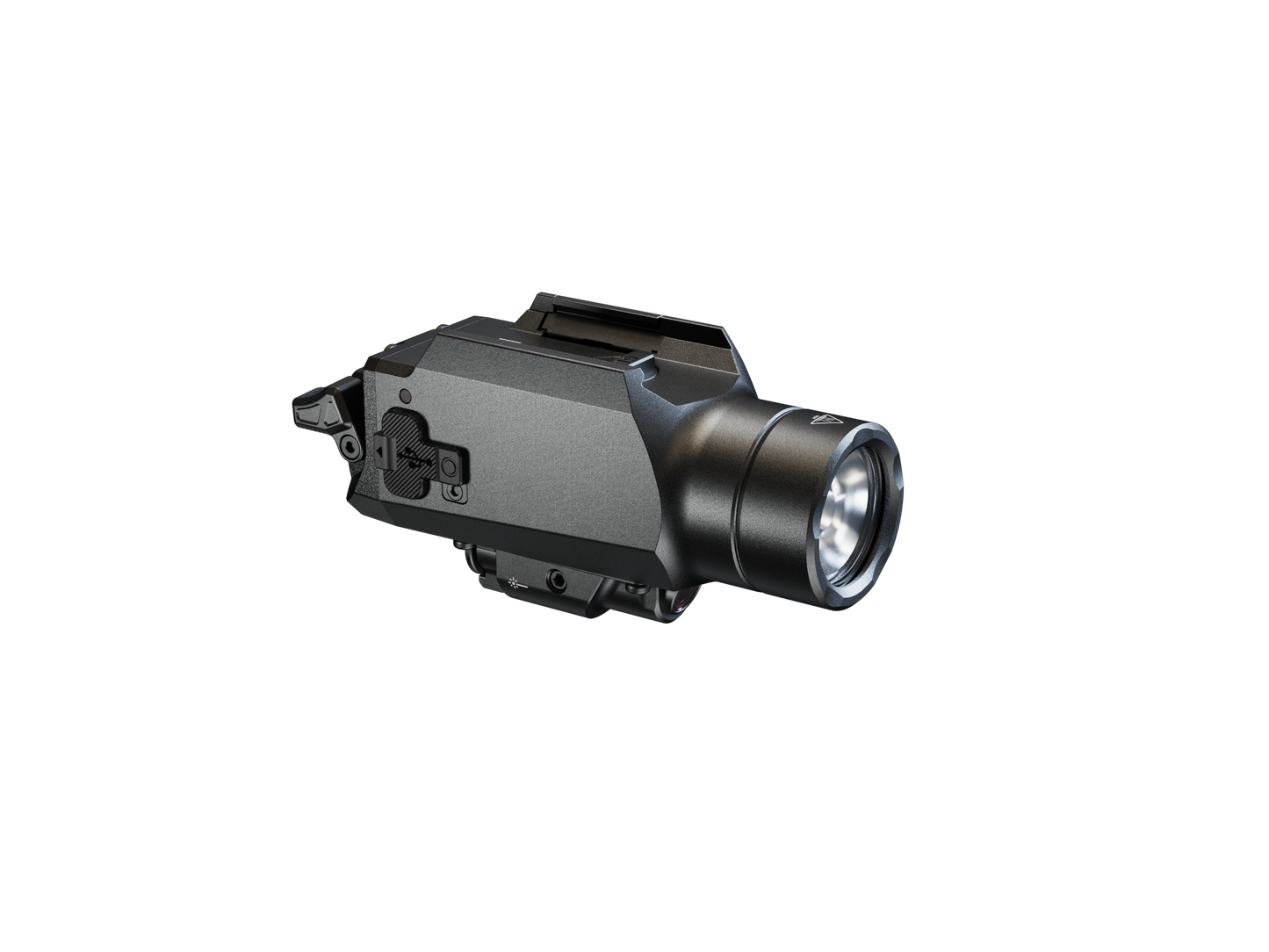 Fenix GL23R Pistol-Mounted Tactical Light with Green Laser — 1200 Lumens