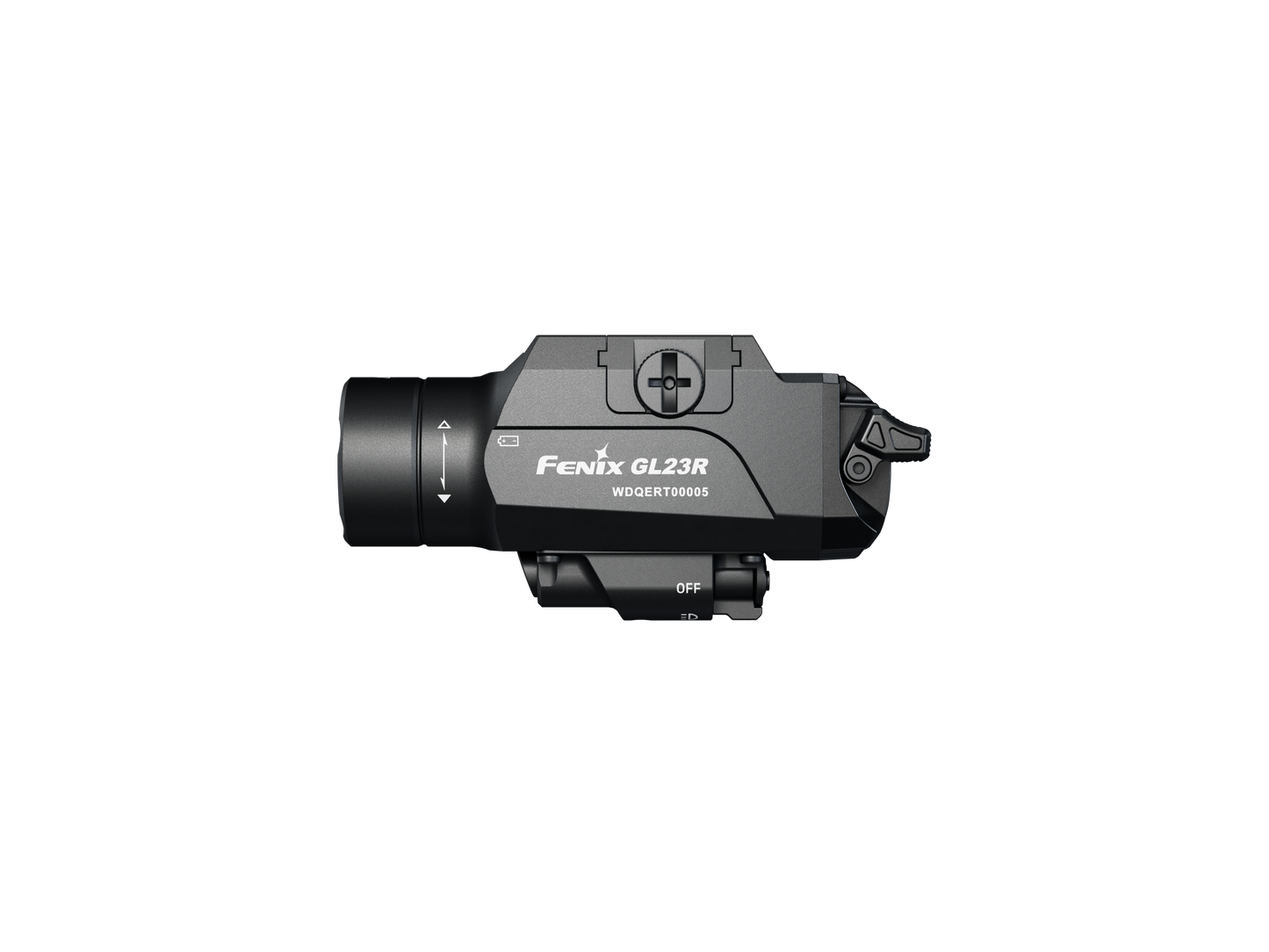 Fenix GL23R Pistol-Mounted Tactical Light with Green Laser — 1200 Lumens