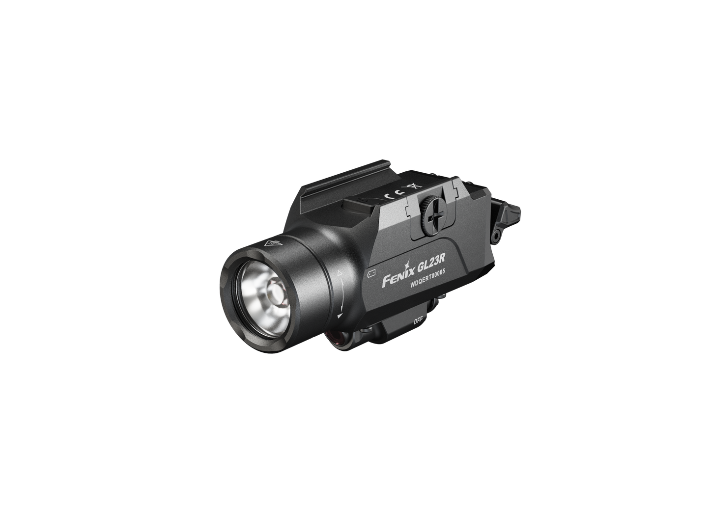 Fenix GL23R Pistol-Mounted Tactical Light with Green Laser — 1200 Lumens