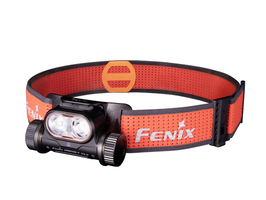 Linterna frontal recargable ligera Fenix HM65R-T V2 para trail running