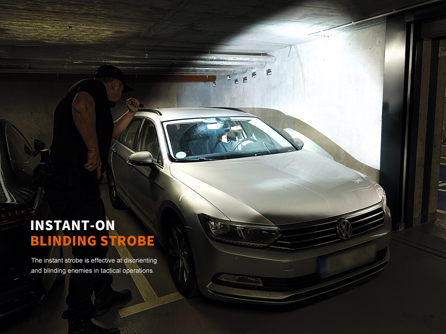 Linterna LED Fenix PD32R recargable con interruptor silencioso — 1400 lúmenes