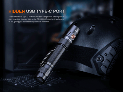 Fenix PD35R ACE Multi-Mode Tactical Flashlight — 2000 Lumens, 1000+ ft Beam
