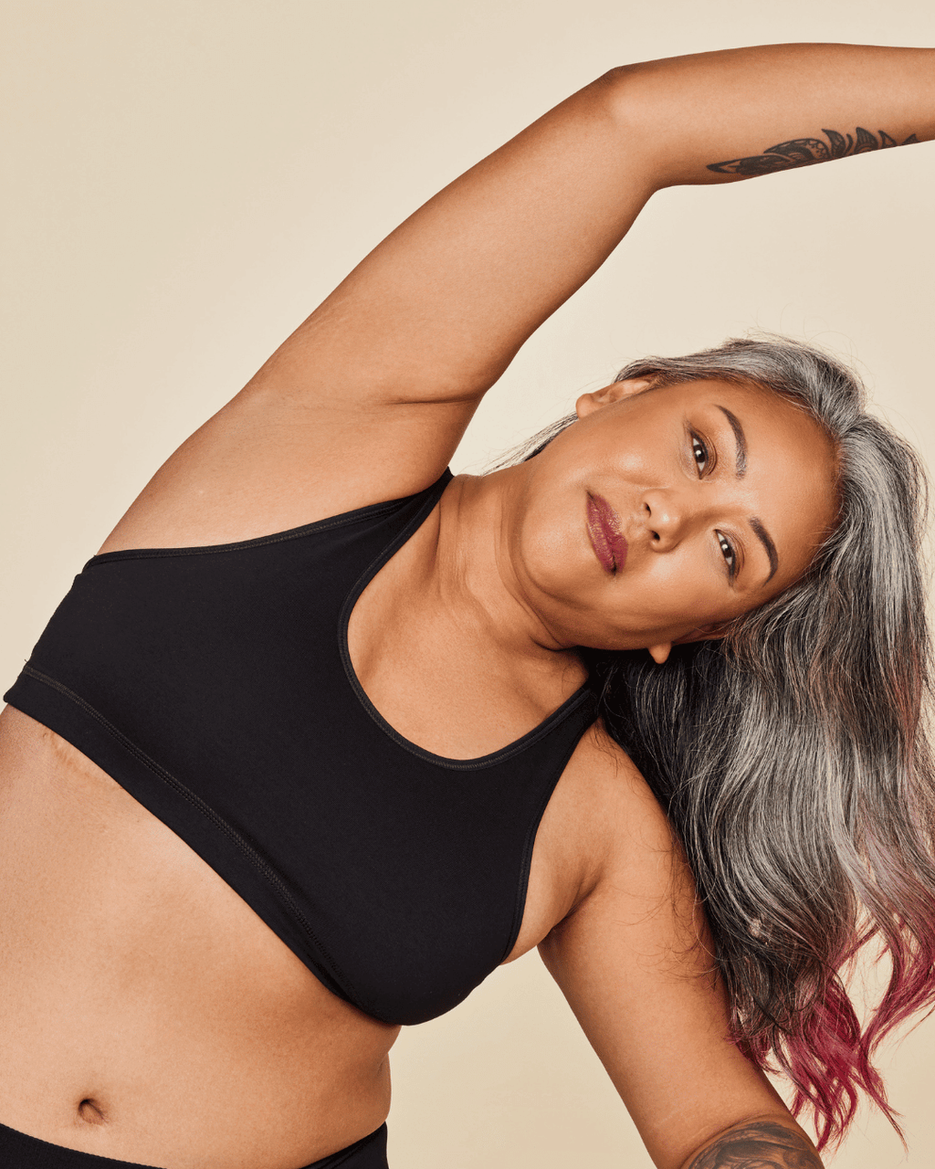 Glide Cotton Racerback Bralette