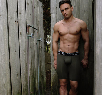 Boxer Brief - Army/Grey