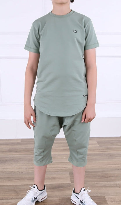 QL Nautik Set for Kids in Almond Green