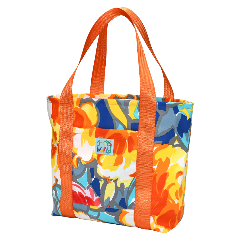 Jams World Lined Tote Bag - Sunny Meadow