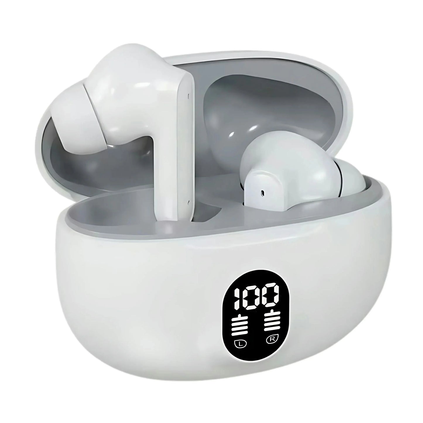 TWS Earbuds — Bluetooth 5.3, LED Battery Display, Bass Stereo, Low Latency