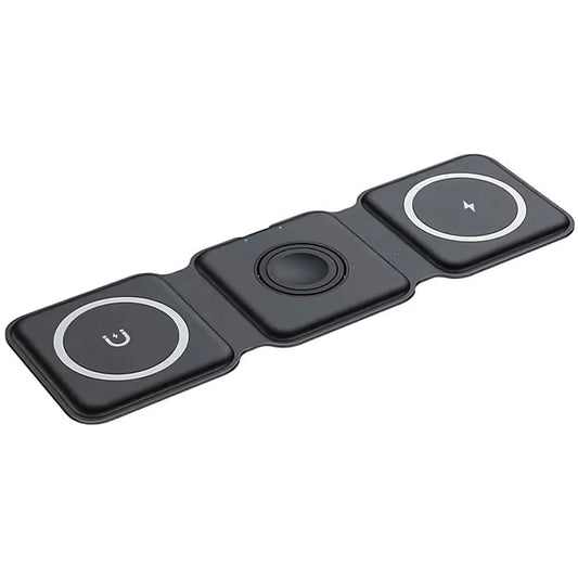 Estación de carga inalámbrica 3 en 1 — iPhone, Apple Watch y AirPods, 15W