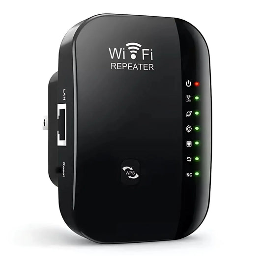 300Mbps WiFi Range Extender — 2.4G Signal Booster, Relay & AP Mode