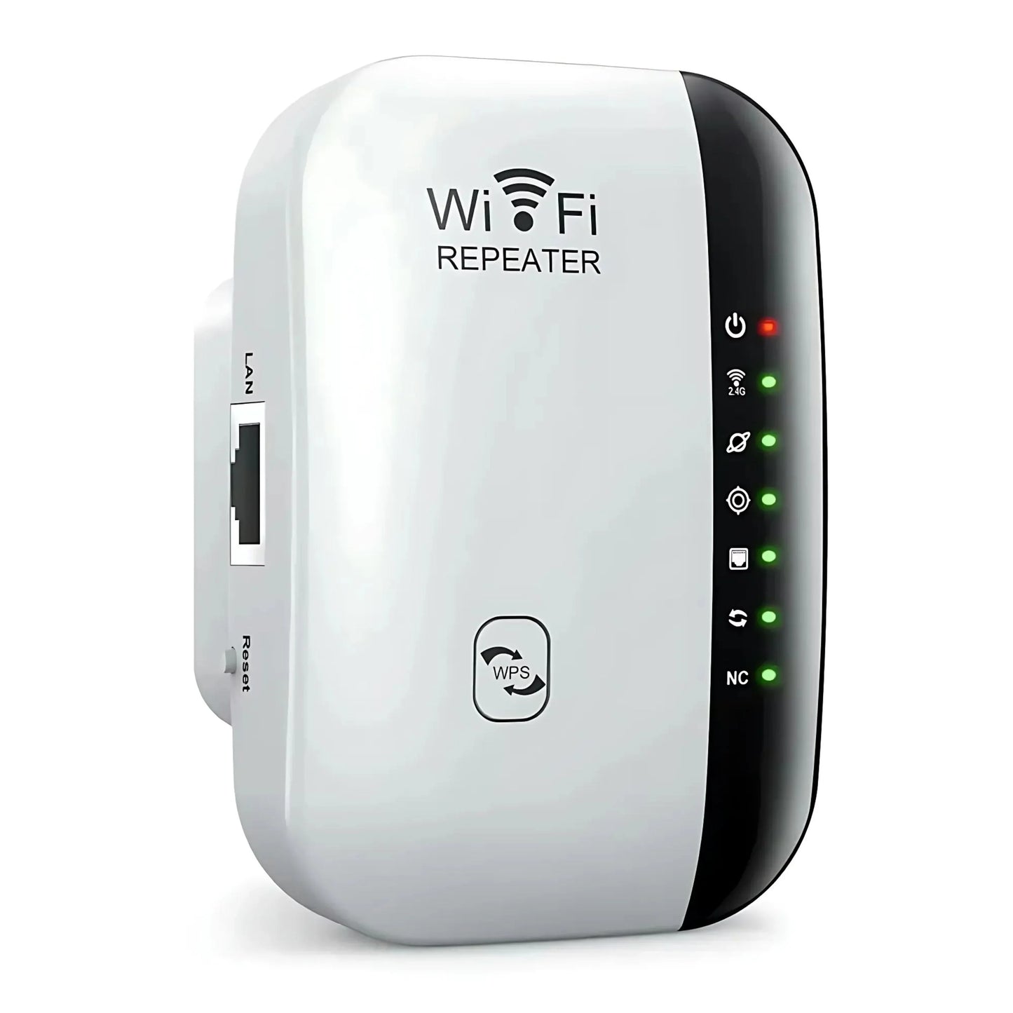 300Mbps WiFi Range Extender — 2.4G Signal Booster, Relay & AP Mode