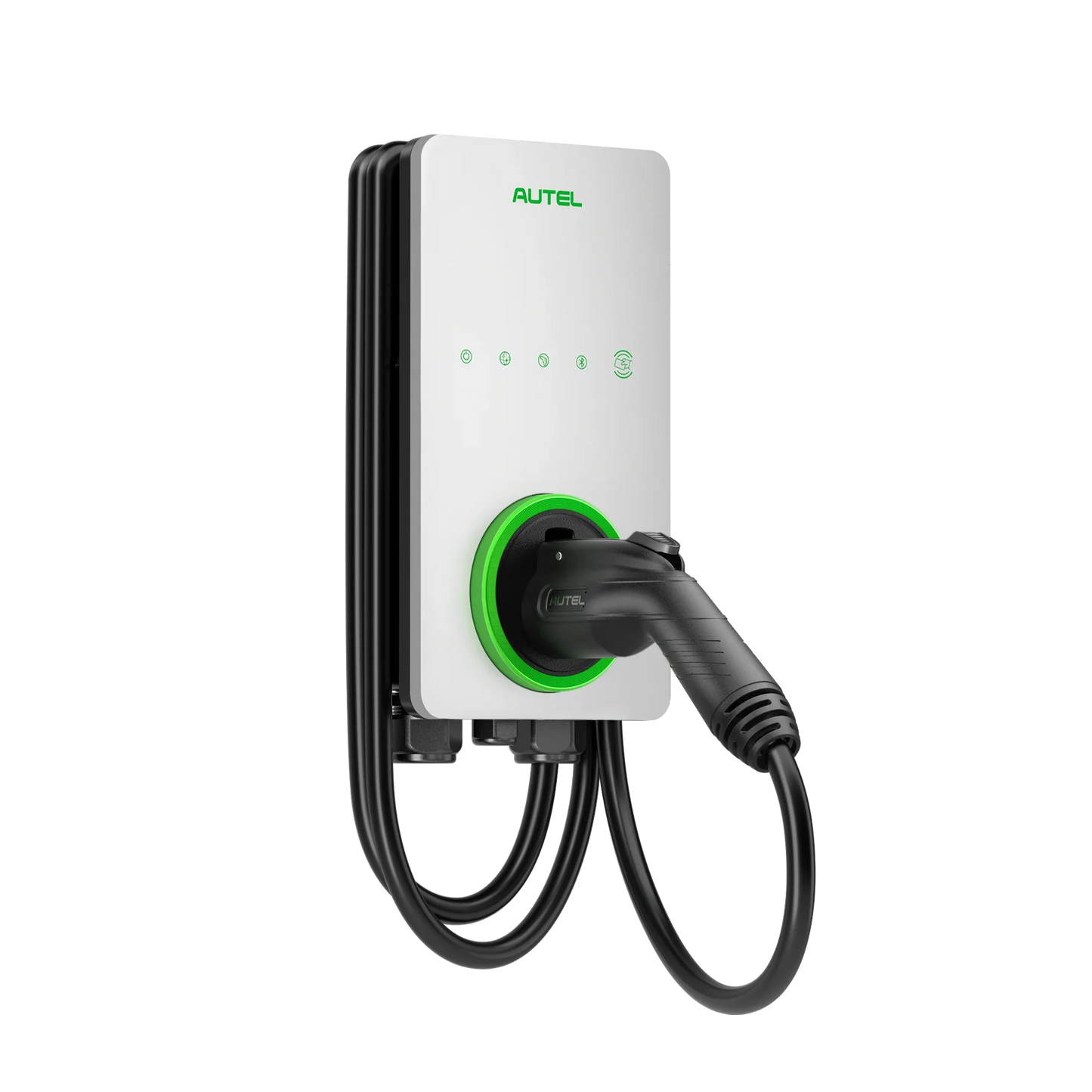 Cargador doméstico Autel AC Lite para vehículos eléctricos — 50 A, 12 kW, Wi-Fi, Bluetooth, cable de 7,6 m