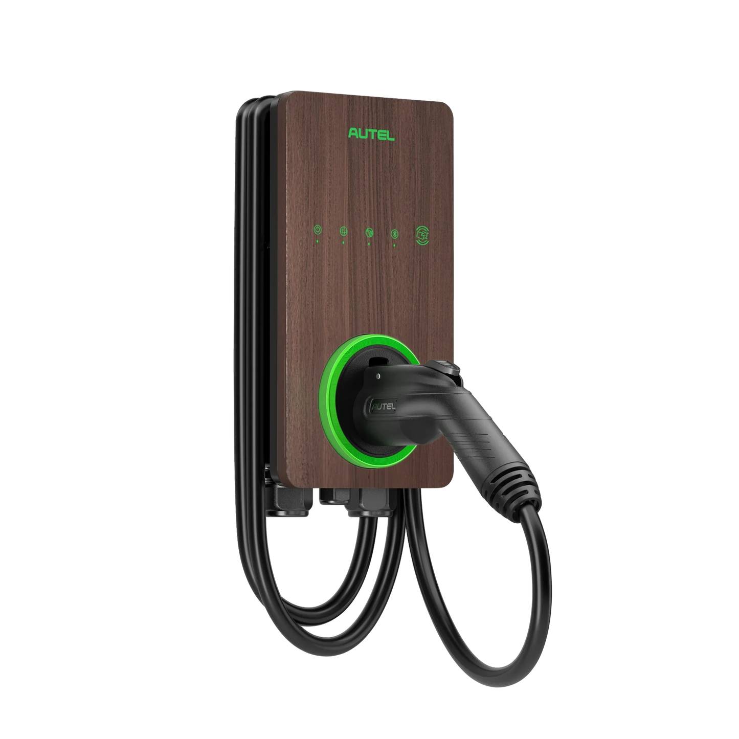 Cargador doméstico Autel AC Lite para vehículos eléctricos — 50 A, 12 kW, Wi-Fi, Bluetooth, cable de 7,6 m