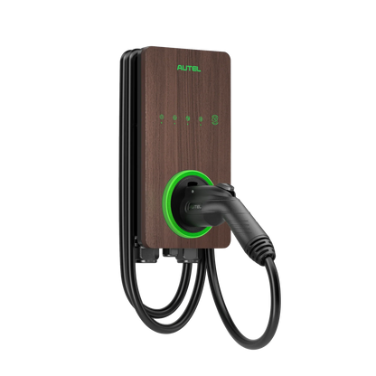 Cargador doméstico Autel AC Lite para vehículos eléctricos — 50 A, 12 kW, Wi-Fi, Bluetooth, cable de 7,6 m