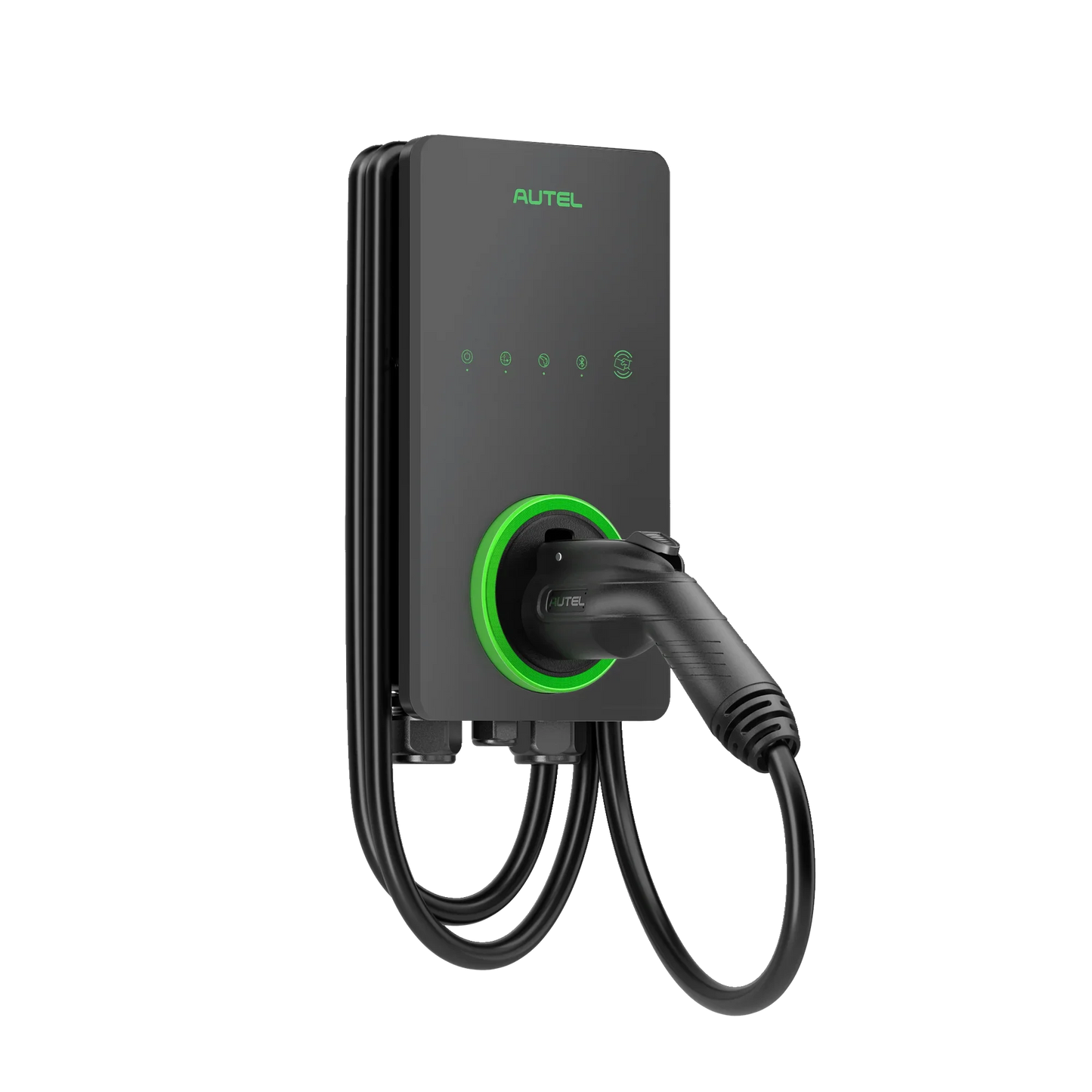 Cargador doméstico Autel AC Lite para vehículos eléctricos — 50 A, 12 kW, Wi-Fi, Bluetooth, cable de 7,6 m