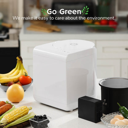Revive Compostador Eléctrico de Cocina — Sin Olor, para Encimera, Ciclo de 3 Horas