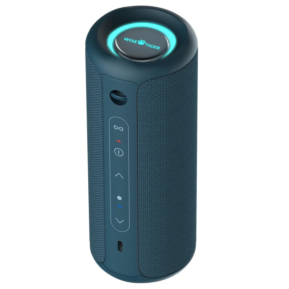 Wisetiger P3 Portable Bluetooth Speaker — 30W, IPX7, 20-Hour Battery