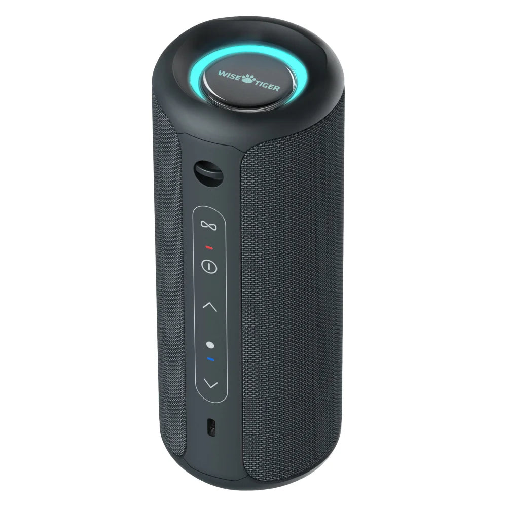 Wisetiger P3 Portable Bluetooth Speaker — 30W, IPX7, 20-Hour Battery